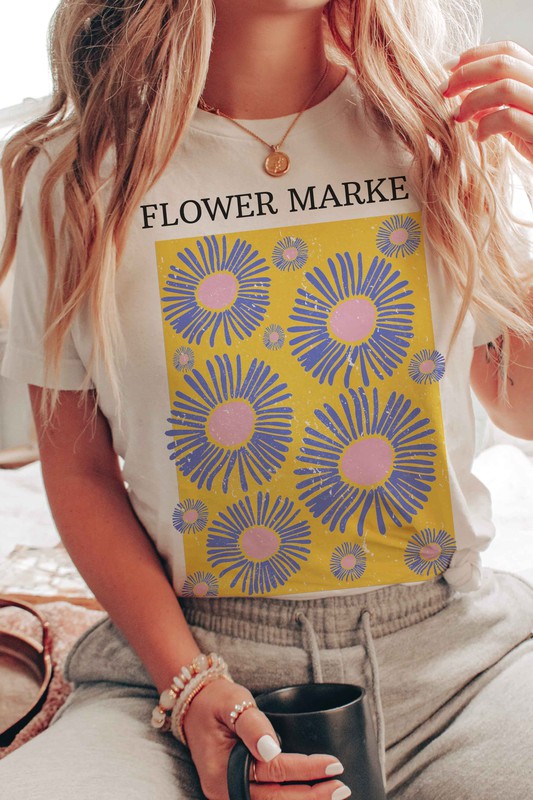 Flower Market Tee